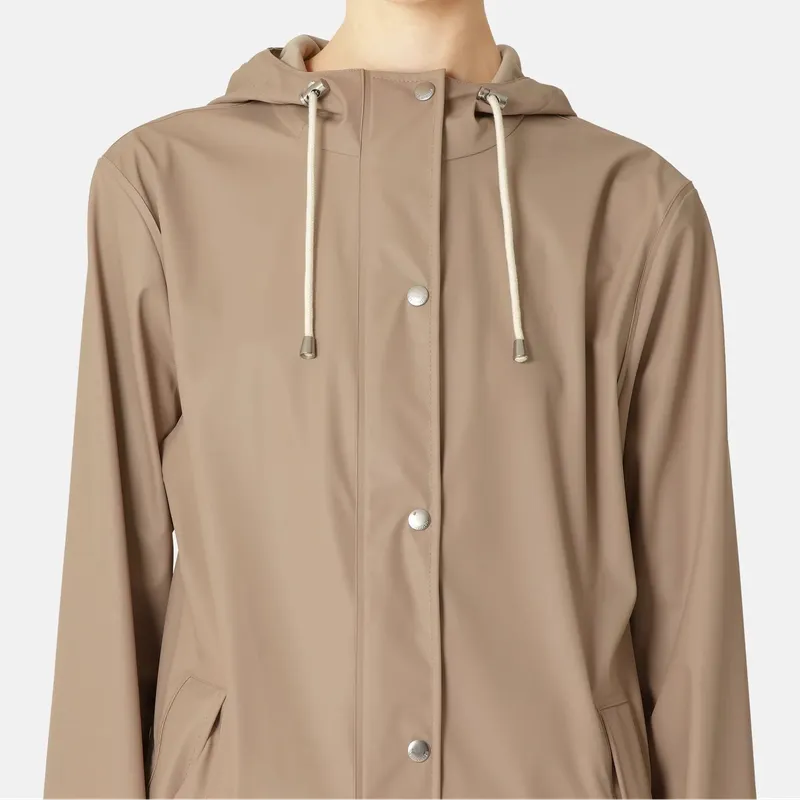 Ilse Jacobsen Rain Jacket - Taupe