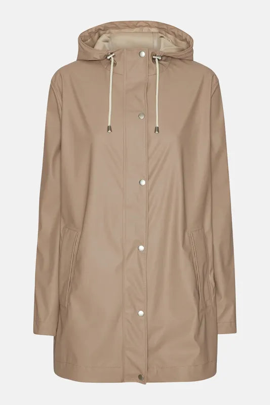 Ilse Jacobsen Rain Jacket - Taupe