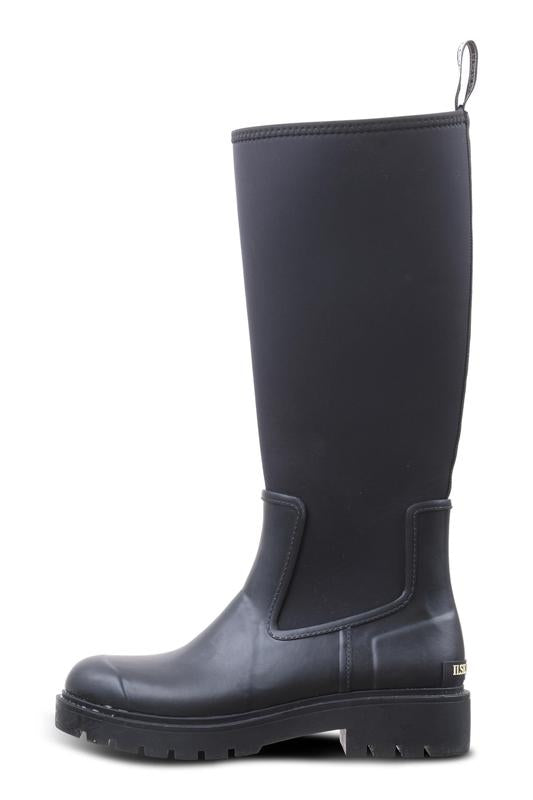 Ilse Jacobsen Neoprene Rain Boots - Black