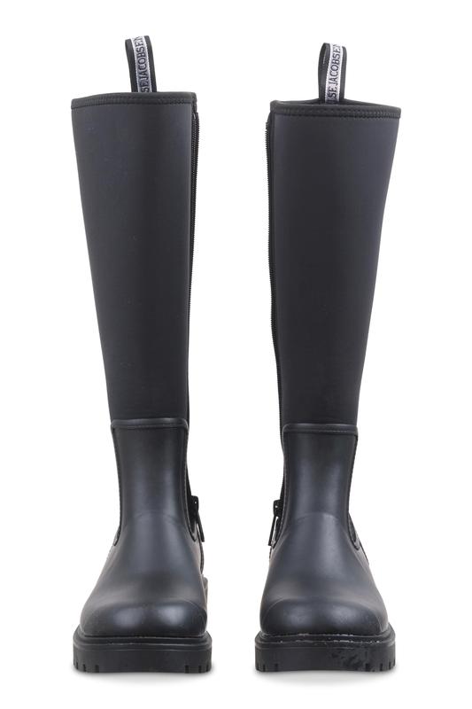 Ilse Jacobsen Neoprene Rain Boots - Black