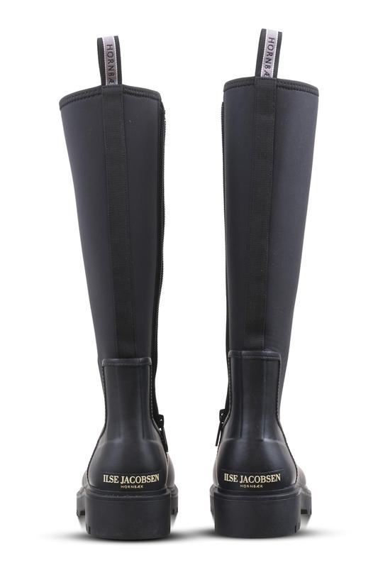 Ilse Jacobsen Neoprene Rain Boots - Black