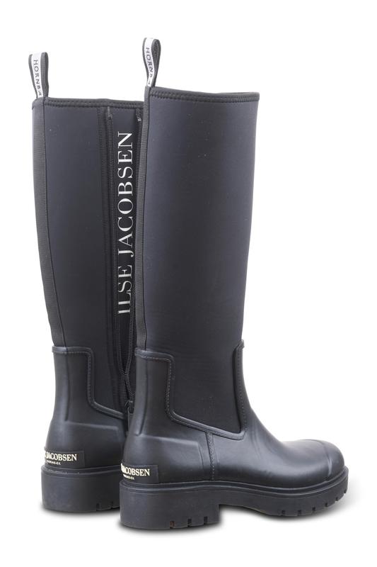 Ilse Jacobsen Neoprene Rain Boots - Black