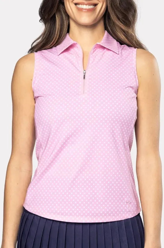 Golftini Cool Girl S/L Polo - Rose