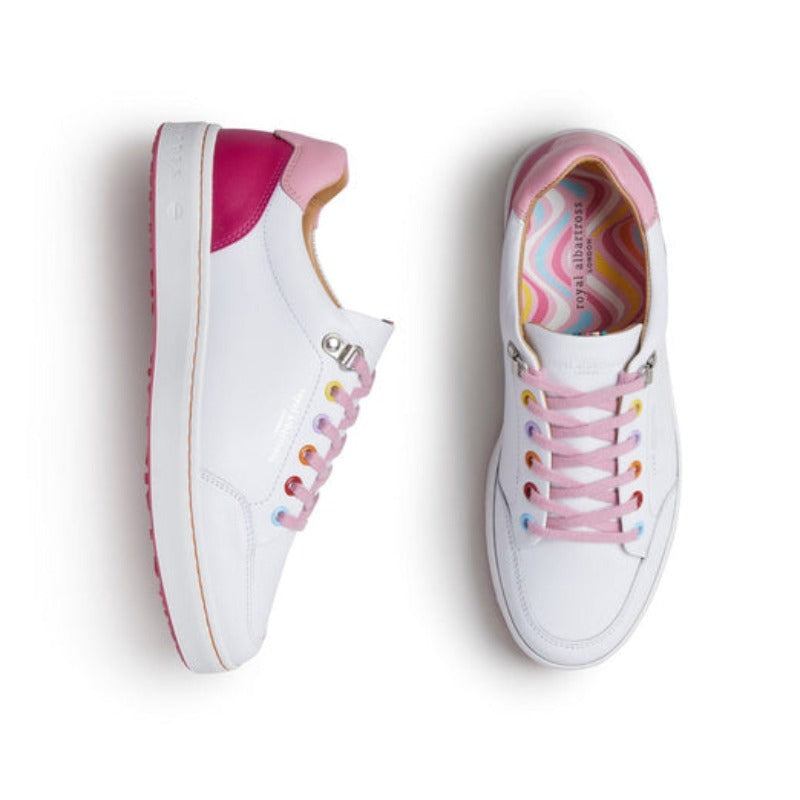 Royal Albartross Fieldfox Dream Shoe - White/Pink