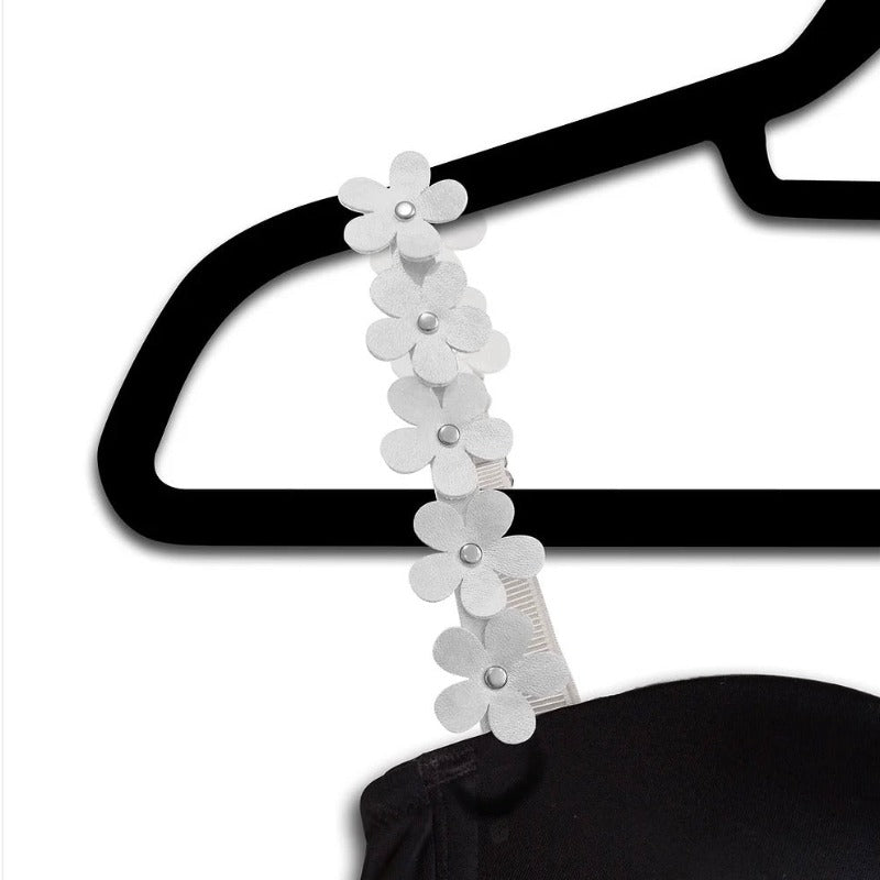 strap-its Basic Convertible Bra - Nude/White Vegan Flower Strap – Open Court