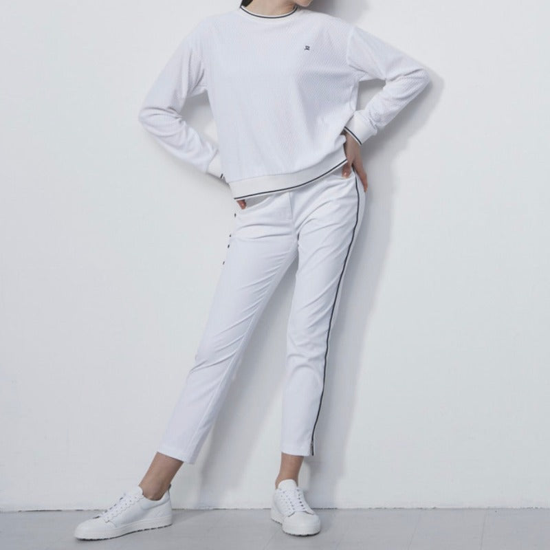 Daily Sports Glam Ankle Pant - White