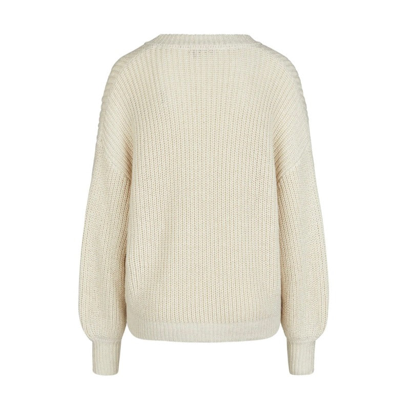 Marc Aurel V-Neck Sweater - Dune