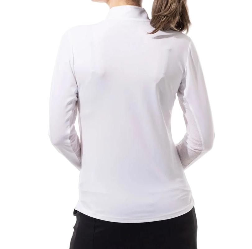 SanSoleil Sunglow L/S Mock - White