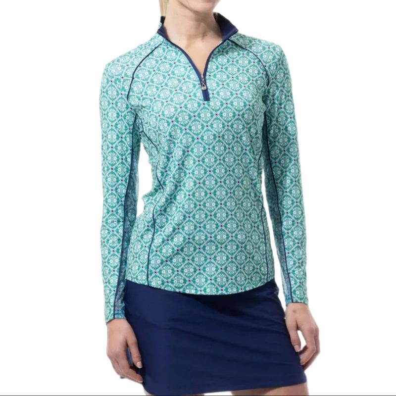 SanSoleil SolCool Mock - Casablanca Green