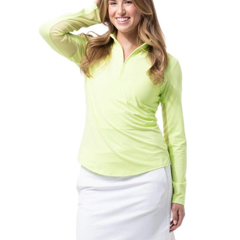 SanSoleil Soltek Lux L/S Mock - Lime