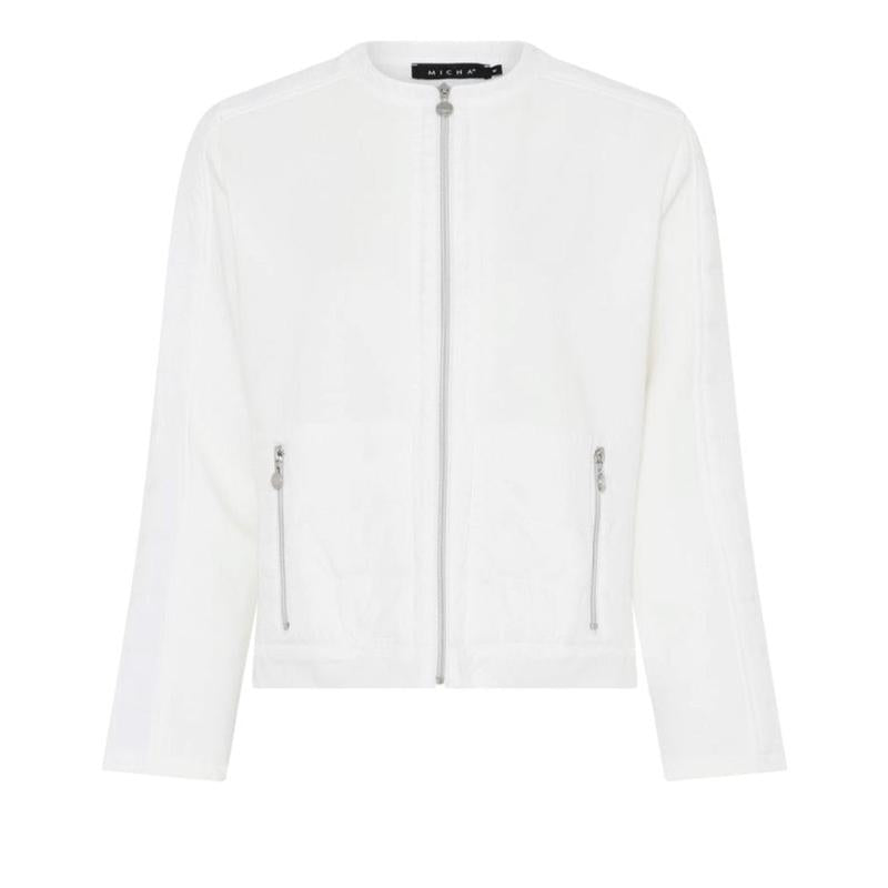 Micha Quilted Jacket - Off White