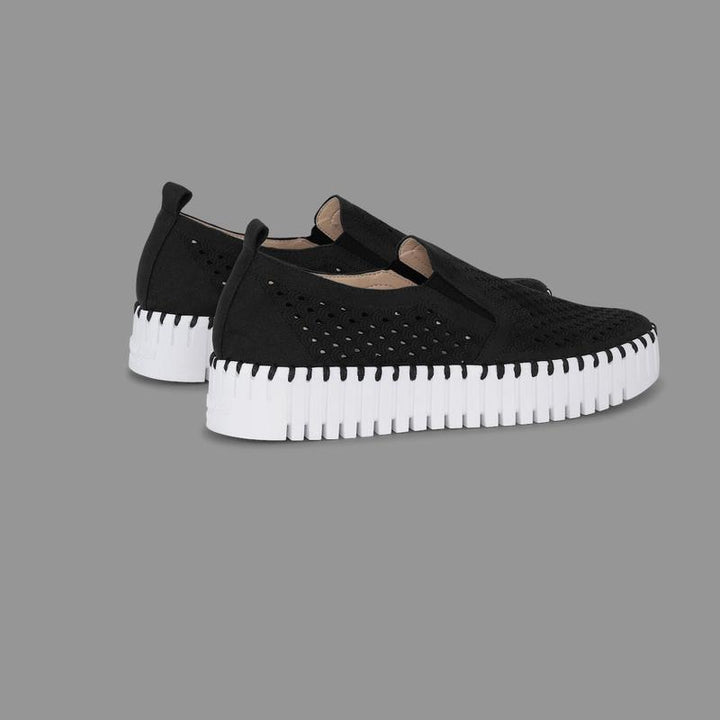 Ilse Jacobsen Tulip Slip On Platform - Black