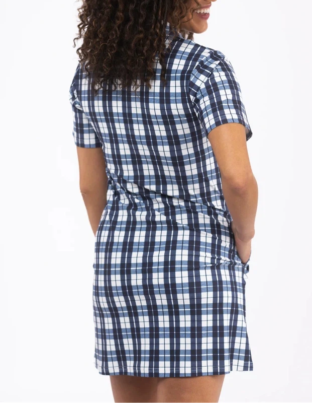 Smith & Quinn Ottolie S/S Dress - Mariners Plaid