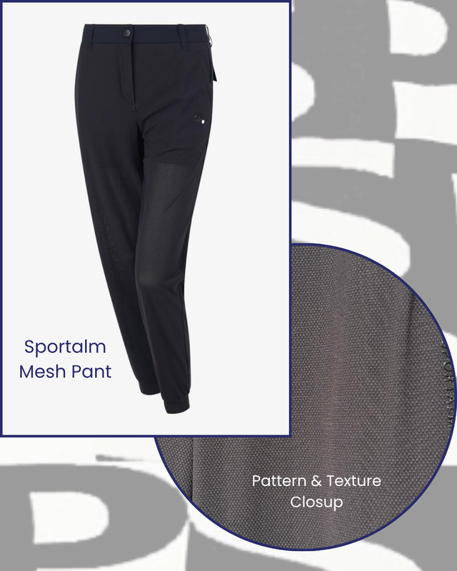 Sportalm Mesh Pant - Black