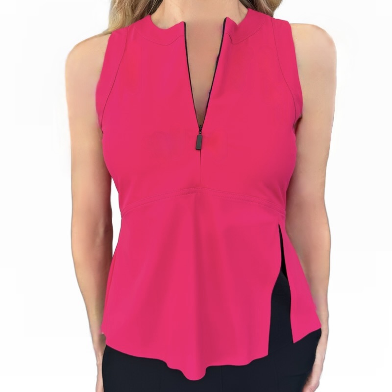 Sportalm S/L Top - Pink/Black