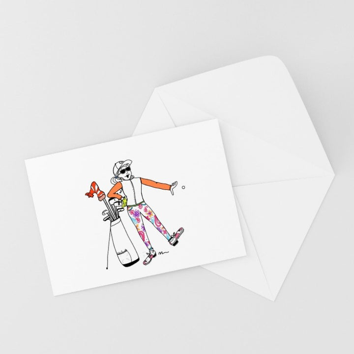 Sporty Notecards - Golf