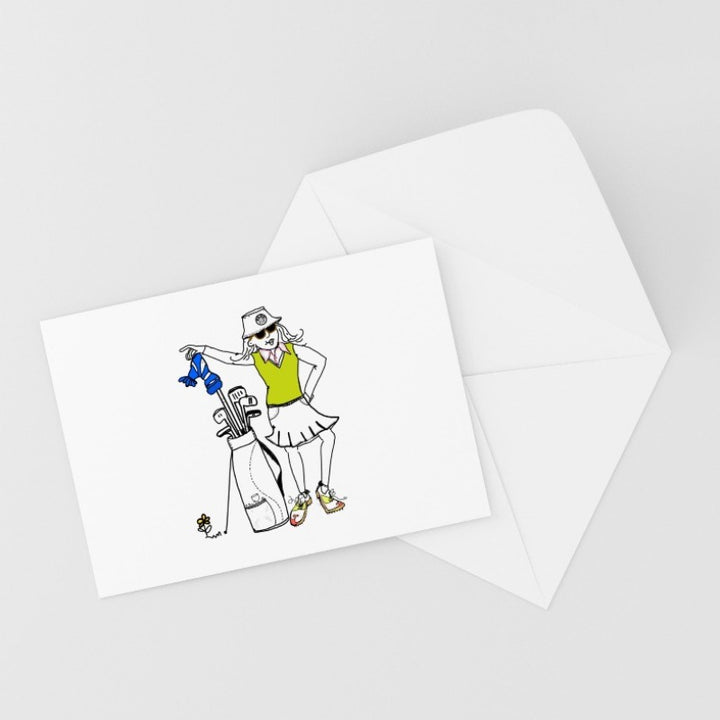 Sporty Notecards - Golf