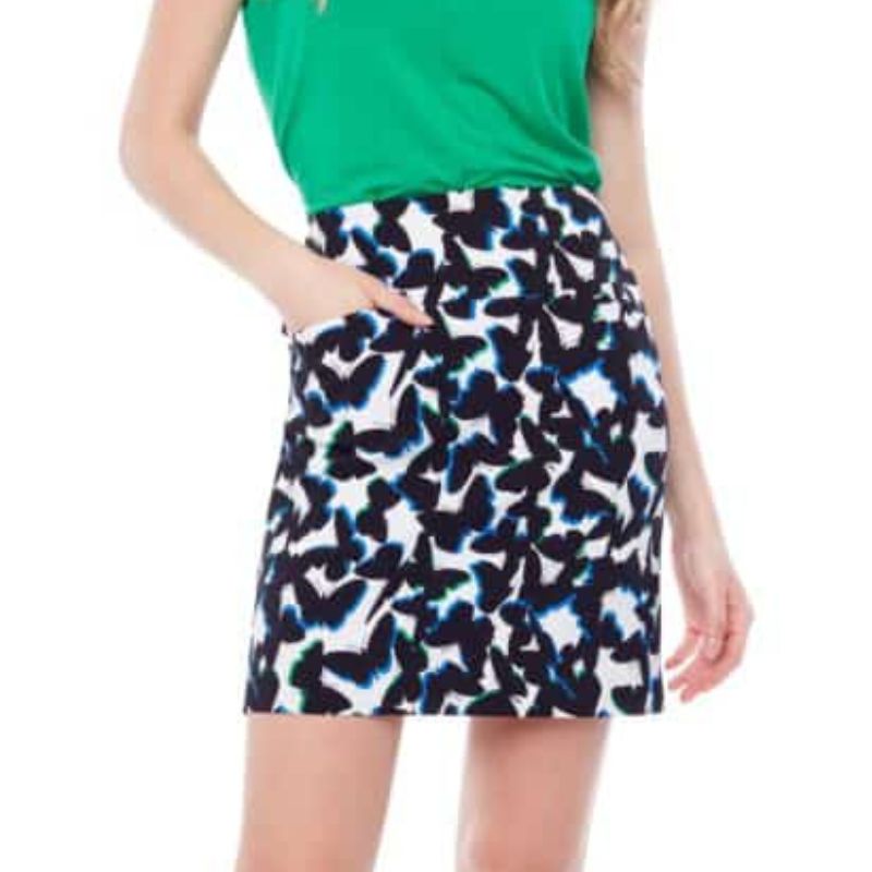 Swing Control Butterfly Skort (16") - Black/Navy