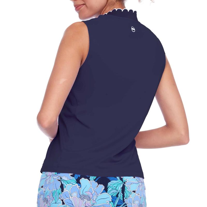 Swing Control Velocity S/L Polo - Navy