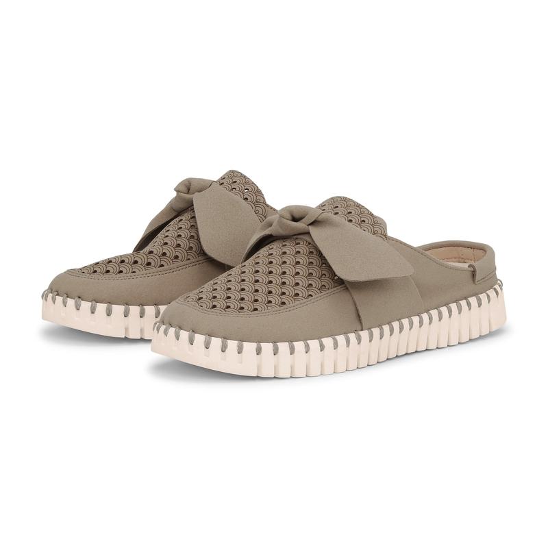 Ilse Jacobsen Tulip Slip In Shoe - Taupe