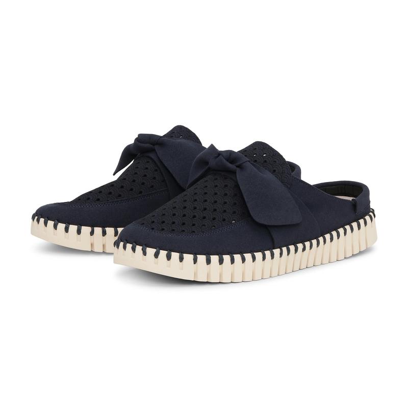 Ilse Jacobsen Tulip Slip In Shoe - Navy
