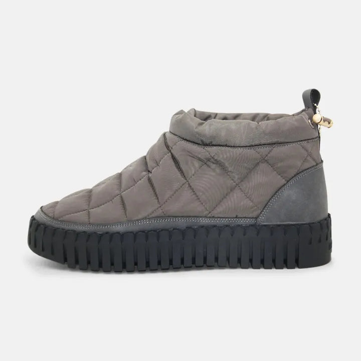Ilse Jacobsen Low Padded Boot - Grey/Black