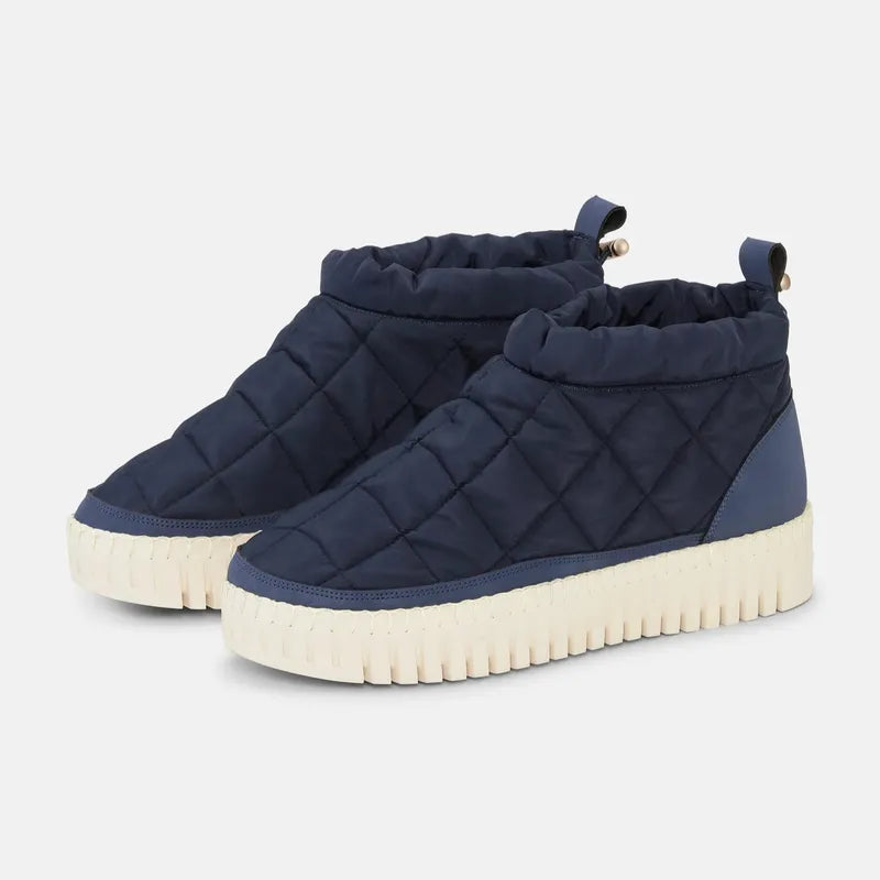 Ilse Jacobsen Low Padded Boot - Dark Indigo