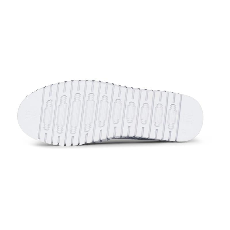 Ilse Jacobsen Tulip Slip On Platform - Blue/Grey