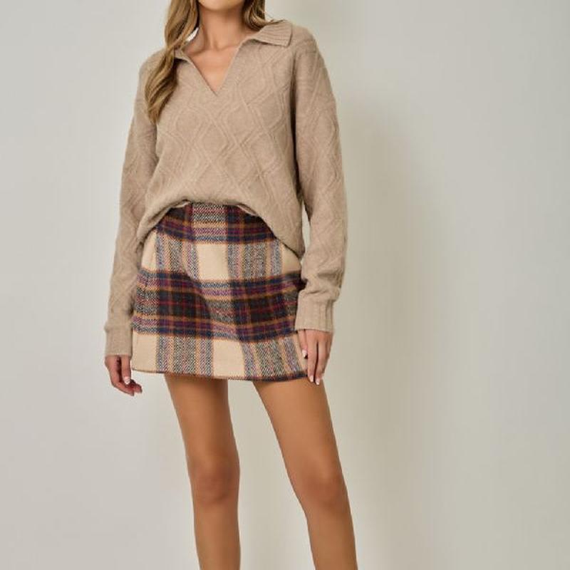 Mystree Mohair Cardigan - Sweet Brown