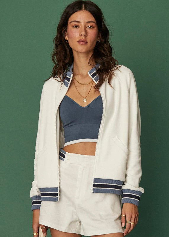 The Upside Bounce Quinn Jacket - White