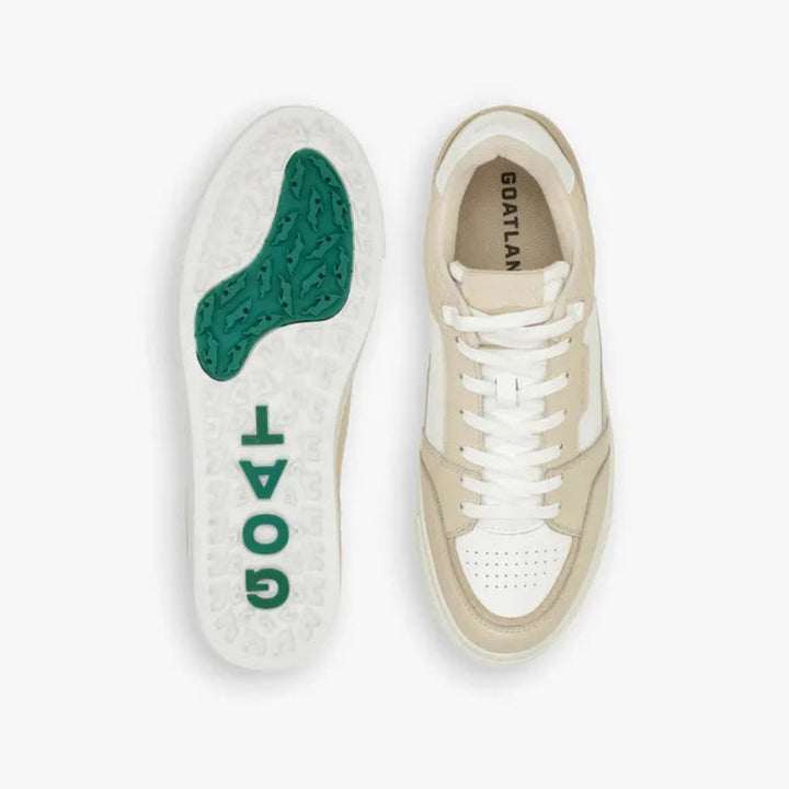 Goatlane Contour Golf Sneakers - White/Beige