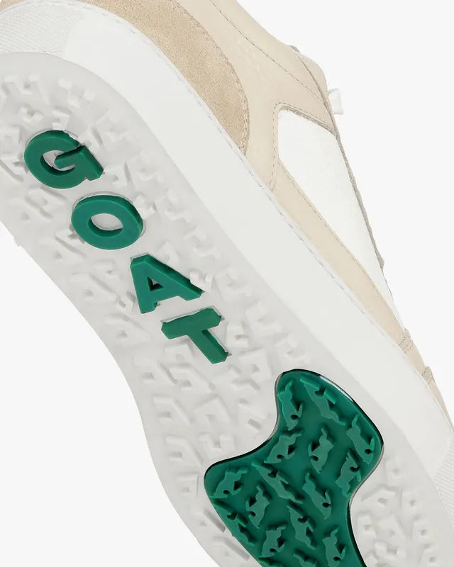Goatlane Contour Golf Sneakers - White/Beige