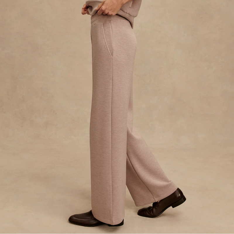 Varley Extra Wide Pants (29.5") - Taupe Marl