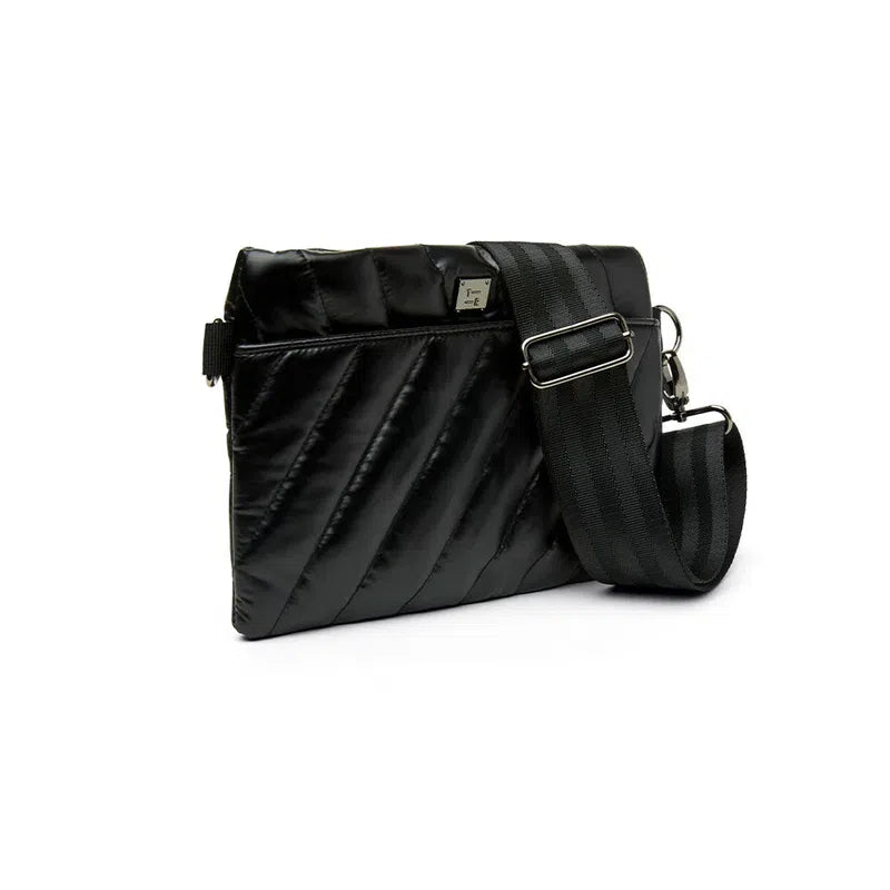 Think Rolyn Diagonal Bum Bag - Black