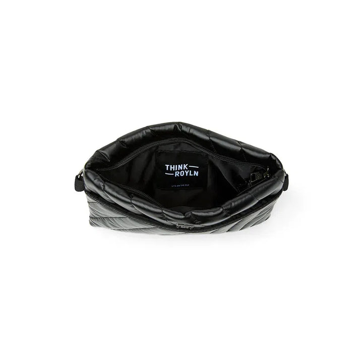 Think Rolyn Diagonal Bum Bag - Black