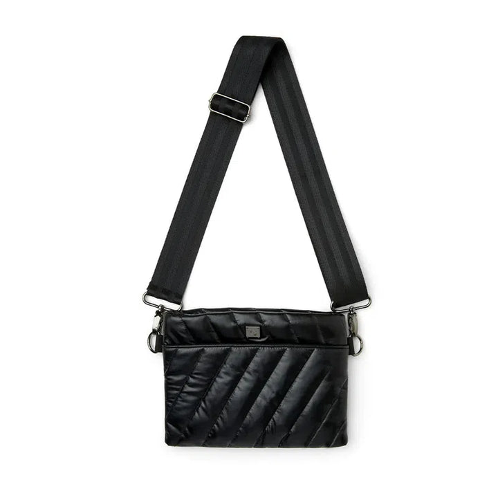 Think Rolyn Diagonal Bum Bag - Black