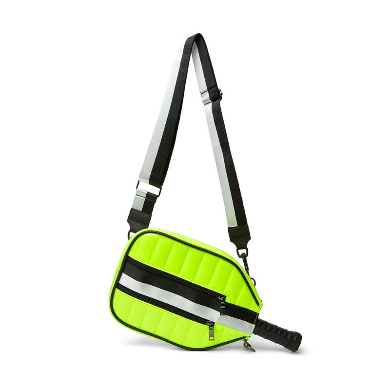 Think Royln Crossbody Pickleball Bag - Neon Yellow