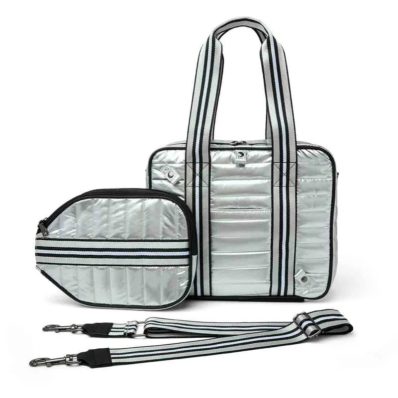 Think Royln Sporty Spice Pickleball Bag - Pearl Silver