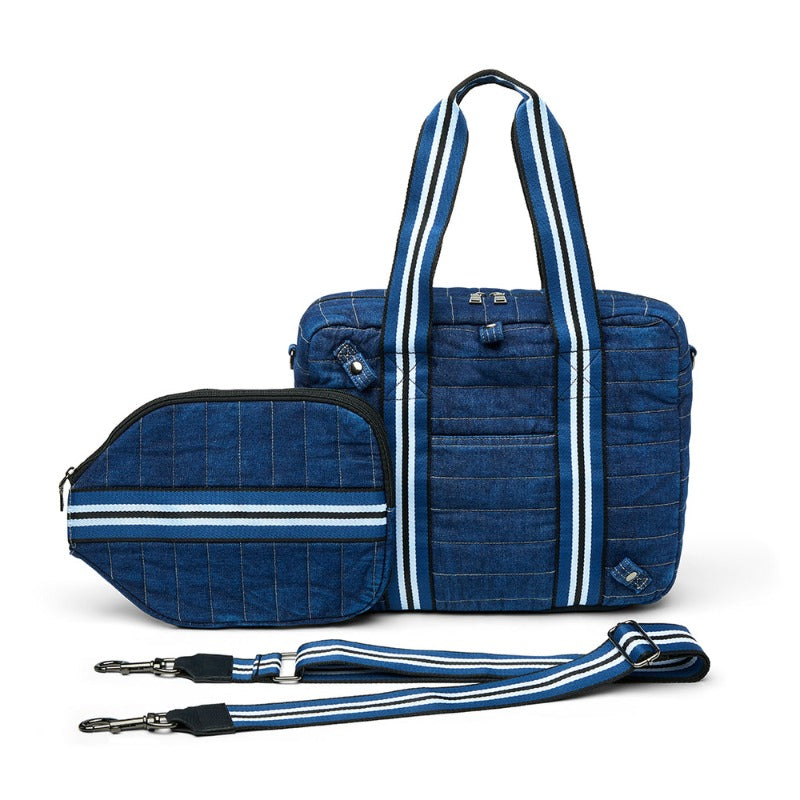 Think Royln Sporty Spice Pickleball Bag - Stone Washed Denim