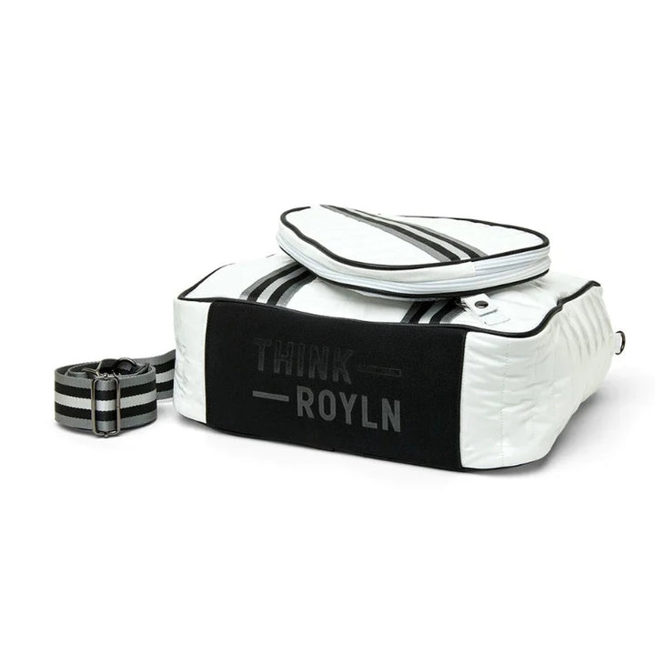 Think Royln Sporty Spice Pickleball Bag - White Patent