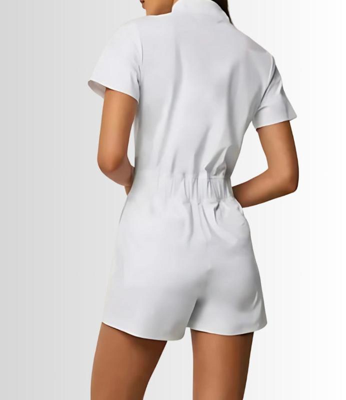 Greyson Phoenix Dani S/S Romper - White