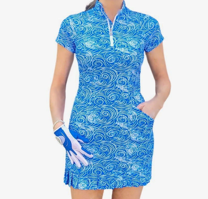 Tzu Tzu Pennie Dress - Easy Breezy Blue