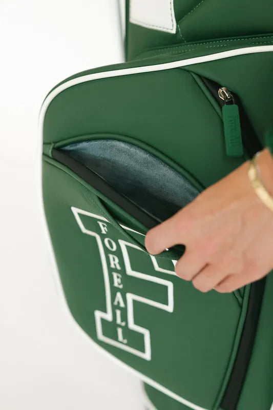 Fore All Golf Bag - Green/White Patches