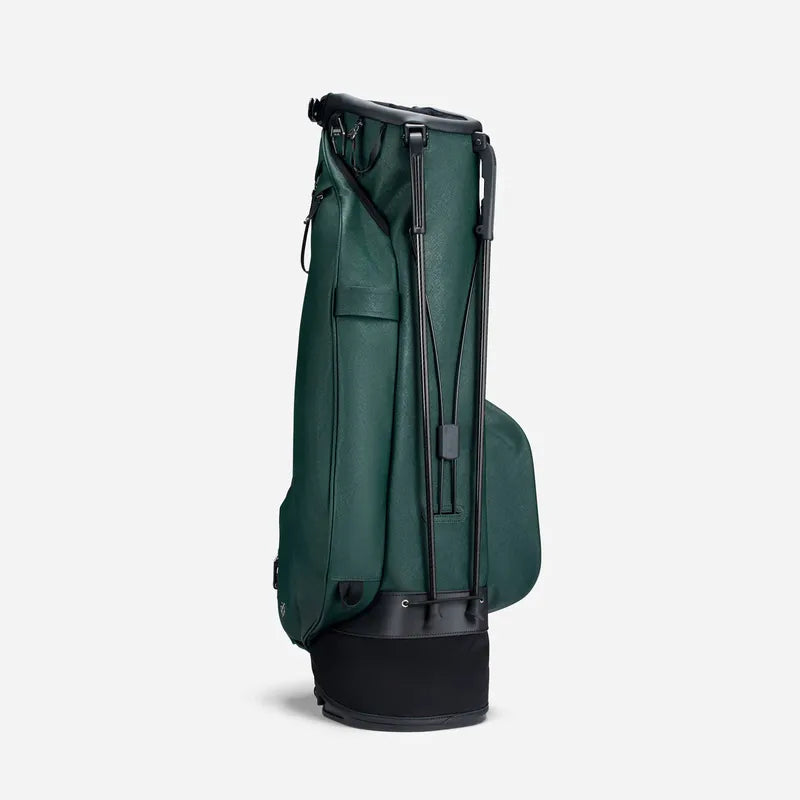 VESSEL Golf Lux Stand Golf Bag - Crosshatch Green