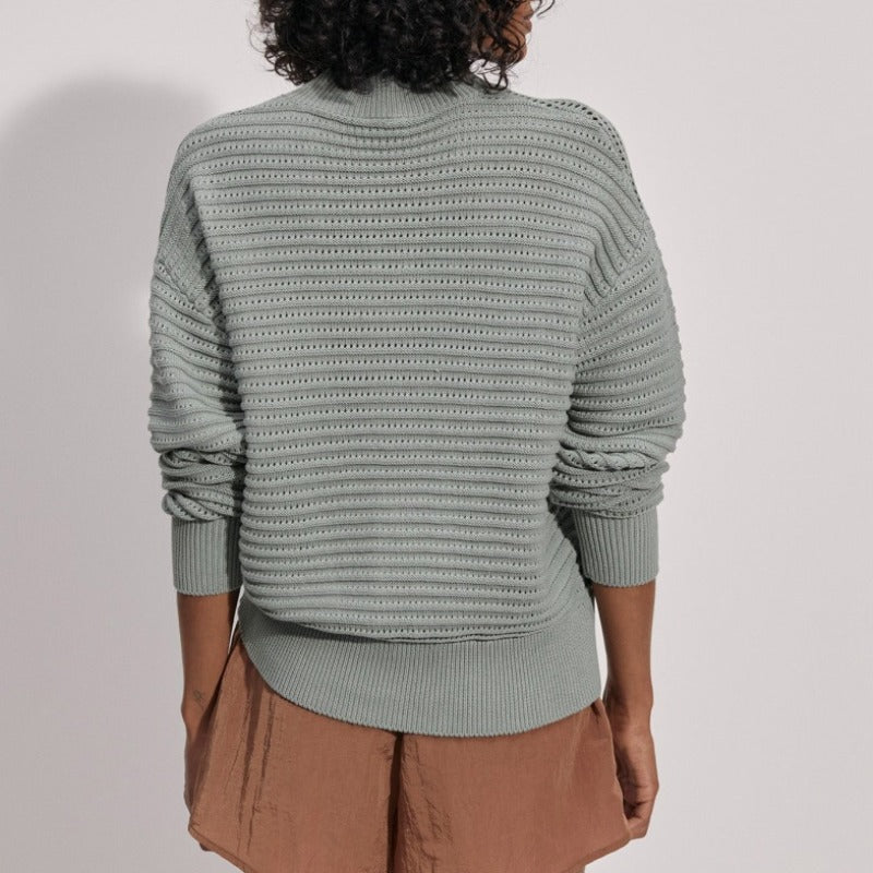 Varley Franco Crew Sweater - Green