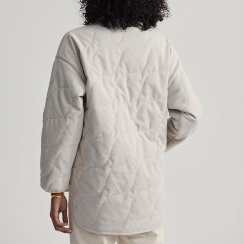 Varley Libby Plush Quilt Jacket - Sand