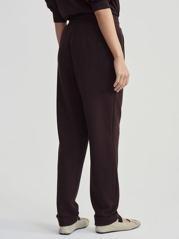 Varley Rolled Cuff Pant - Coffee bean