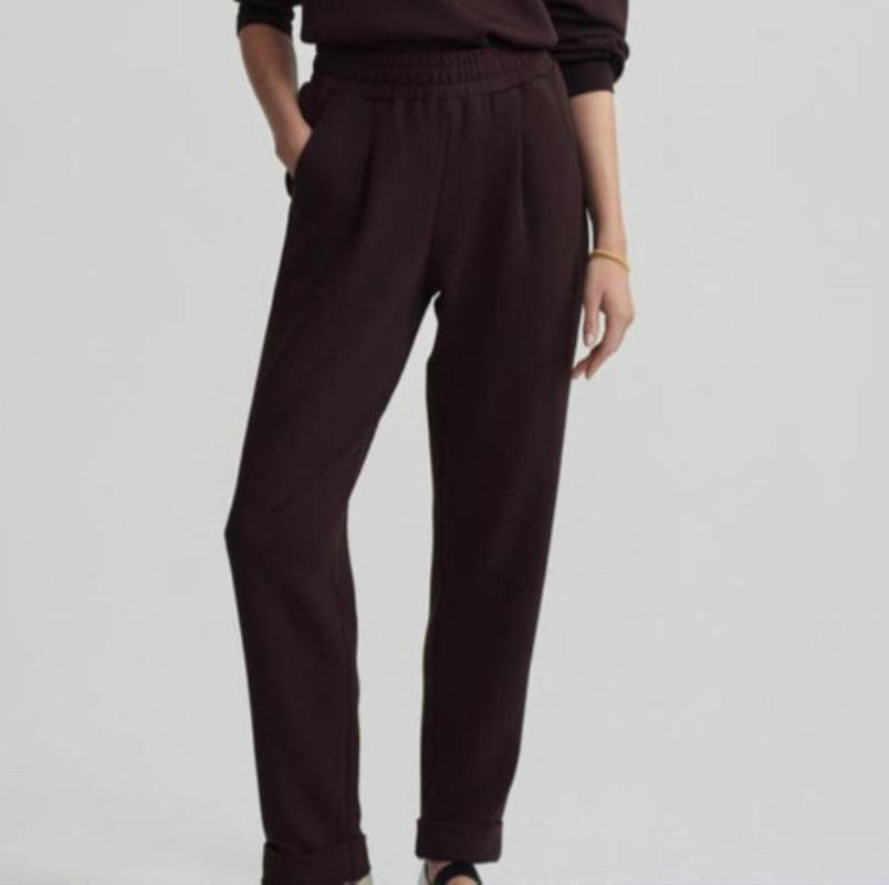 Varley Rolled Cuff Pant - Coffee bean