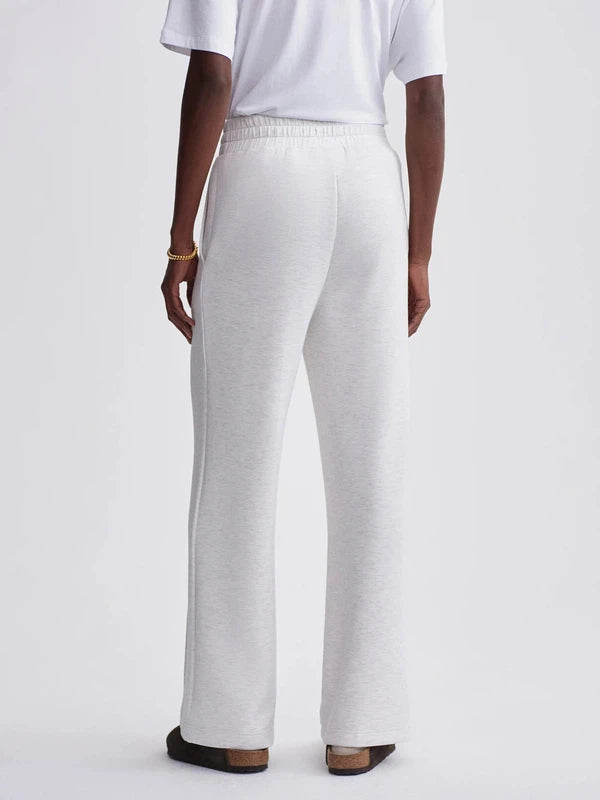 Varley Wide Leg Pant - Ivory Marl