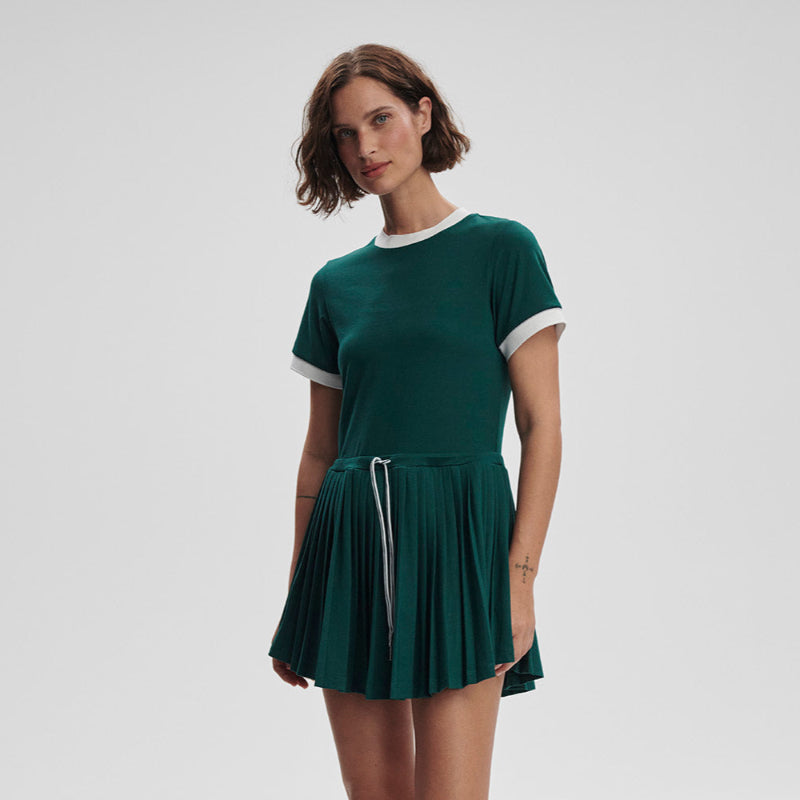 Varley Trent Dress - Forest